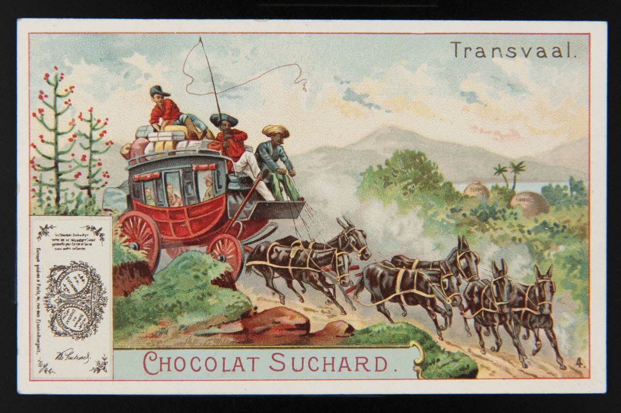 Suchard Philippe carte réclame chromo Neuchâtel 1880-1914 1996.40.195.2 Photo