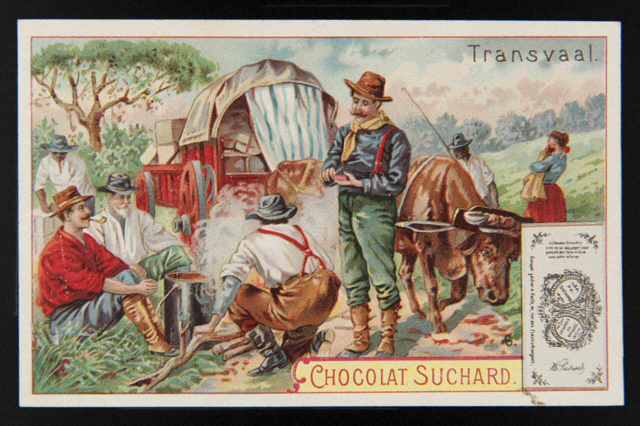 Suchard Philippe carte réclame chromo Neuchâtel 1880-1914 1996.40.195.3 Photo