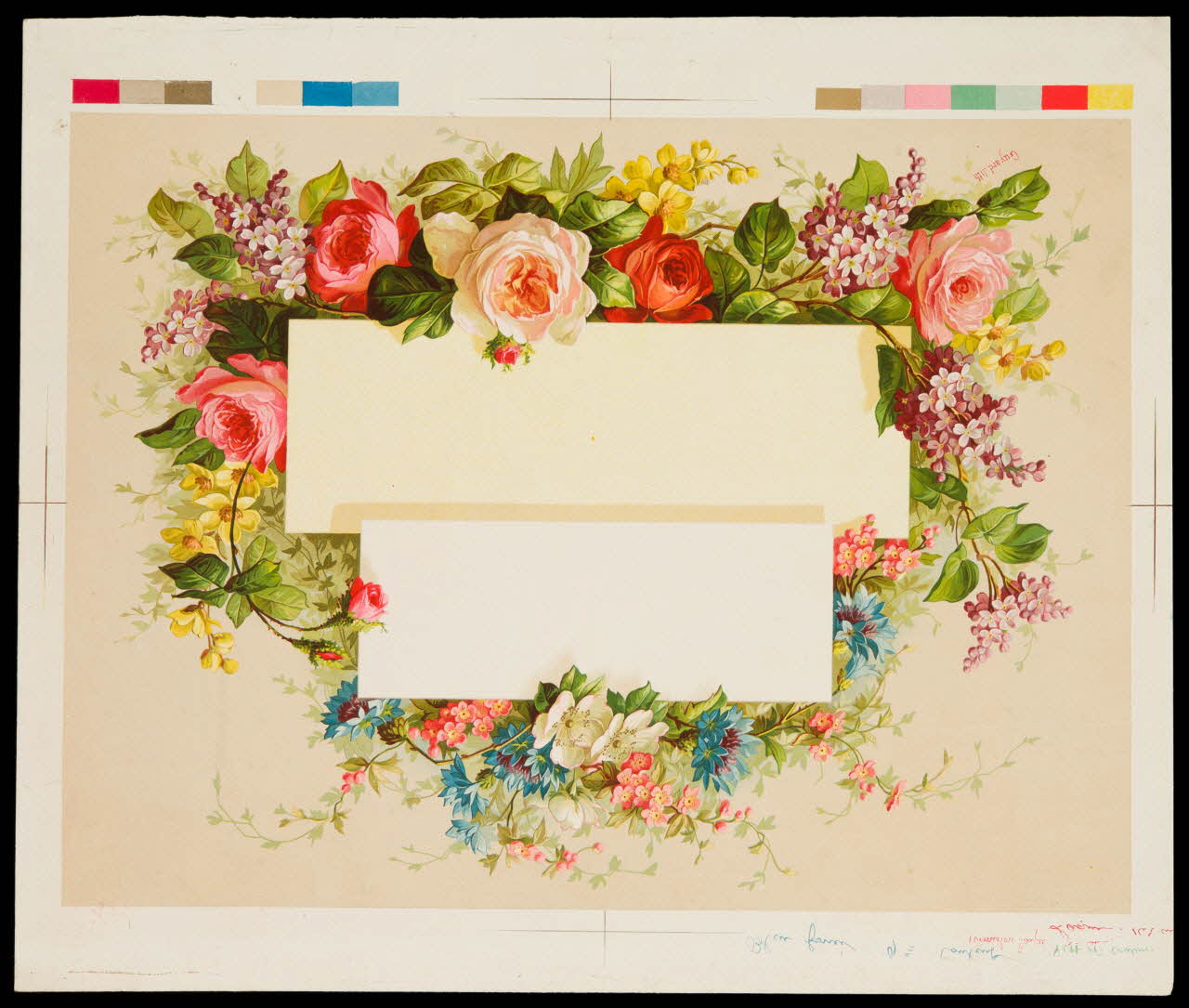 prototype chromatique chromo 1996.40.1954 Photo