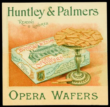 estampe Huntley & Palmers  OPERA WAFERS 1996.40.1962  Photo