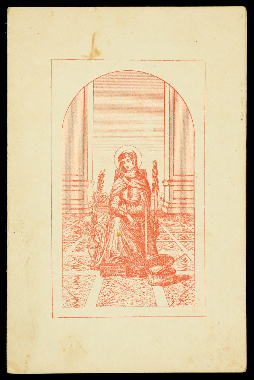 image pieuse Figure sainte 1996.40.1971 Photo