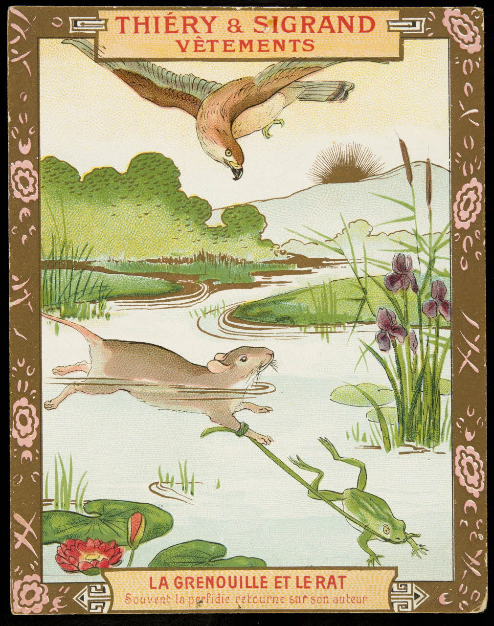 carte réclame chromo 1996.40.1972.4 Photo