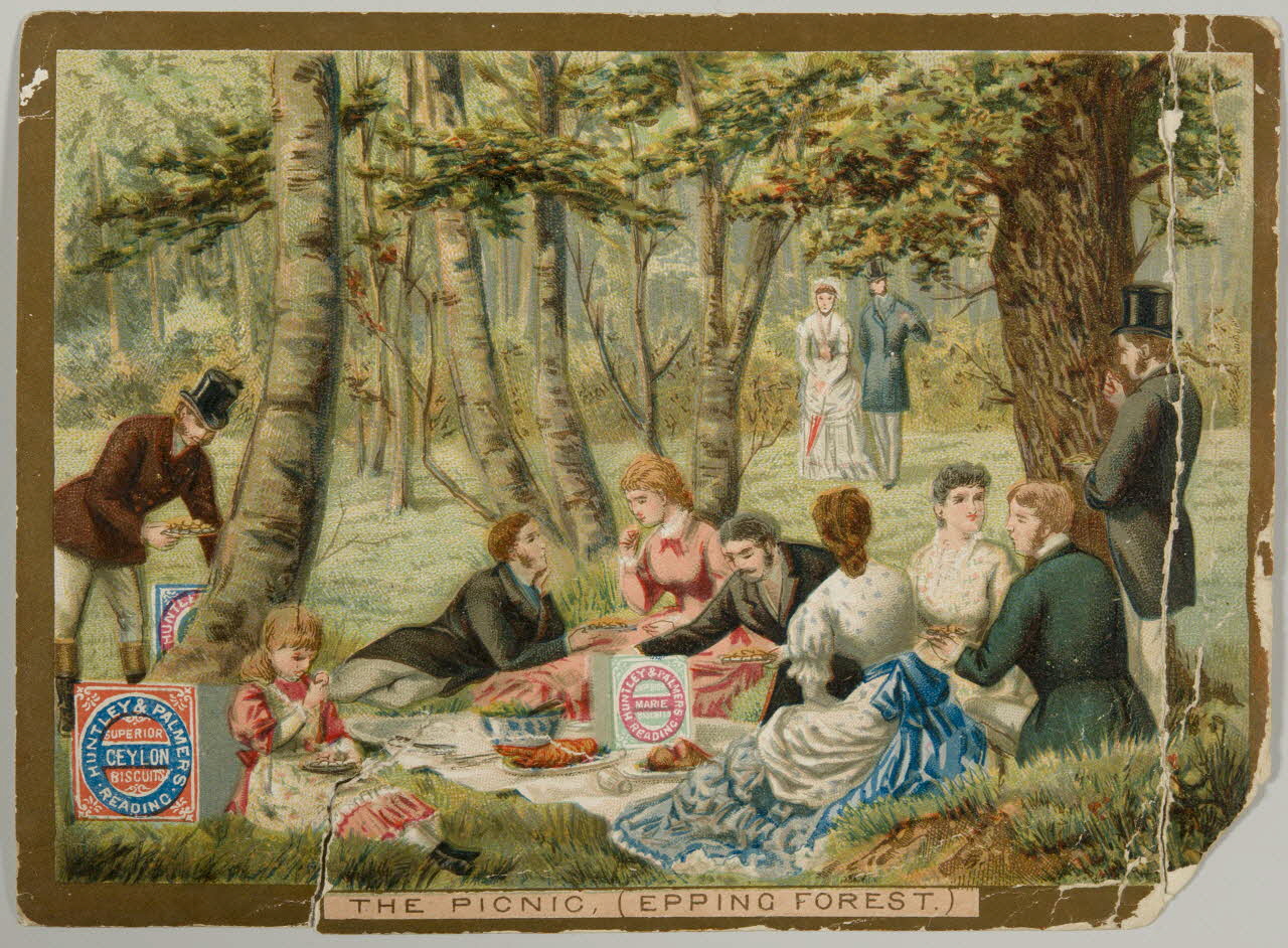 carte réclame THE PICNIC. (EPPING FOREST) 1996.40.1977.1 Photo