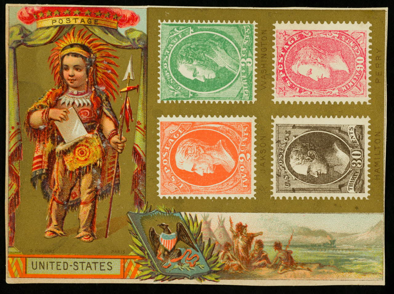 carte réclame chromo 1996.40.1992.1 Photo