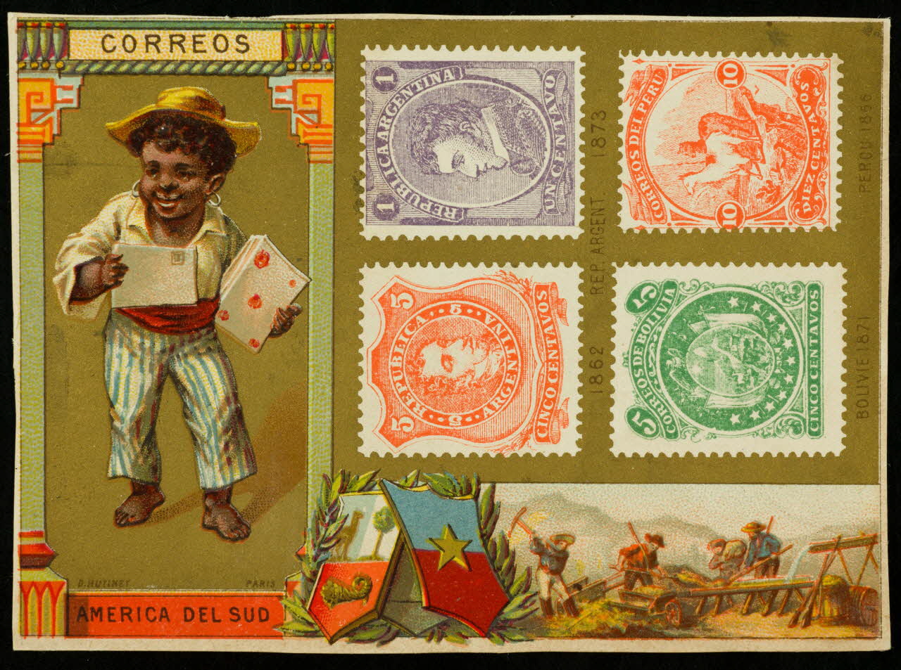 carte réclame chromo 1996.40.1992.2 Photo