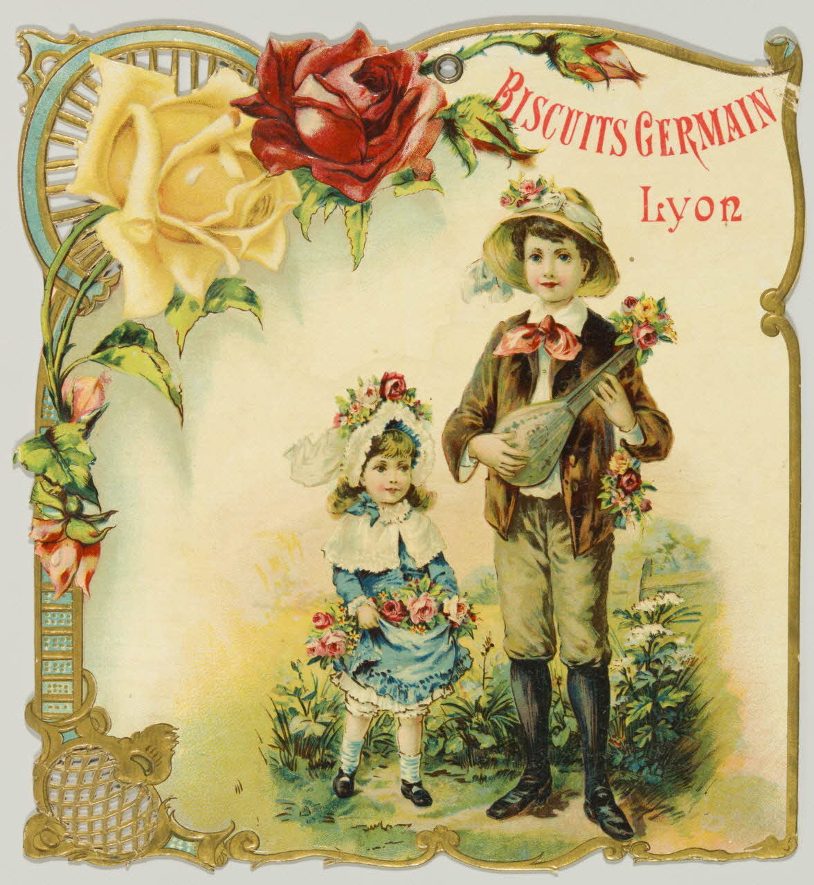 image publicitaire BISCUITS GERMAIN  Lyon 1996.40.2009 Photo