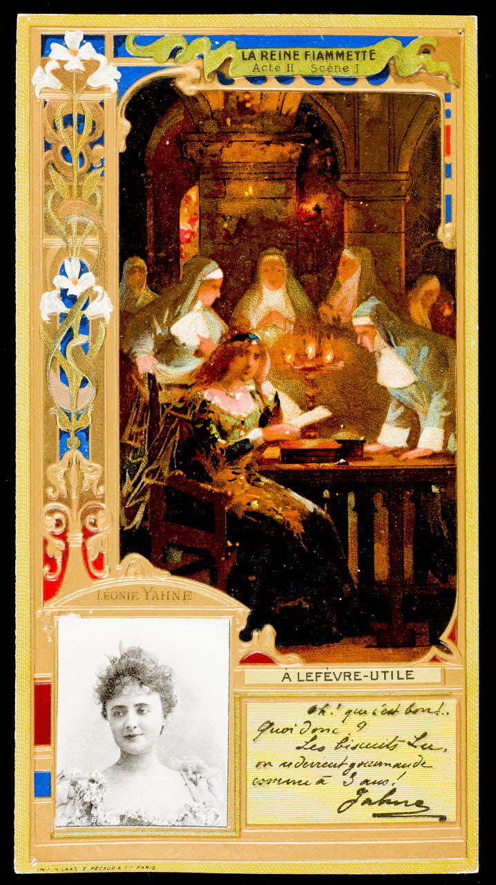 estampe LEONIE YAHNE  LA REINE FIAMMETTE  Acte II - Scène I 1996.40.2020.15 Photo