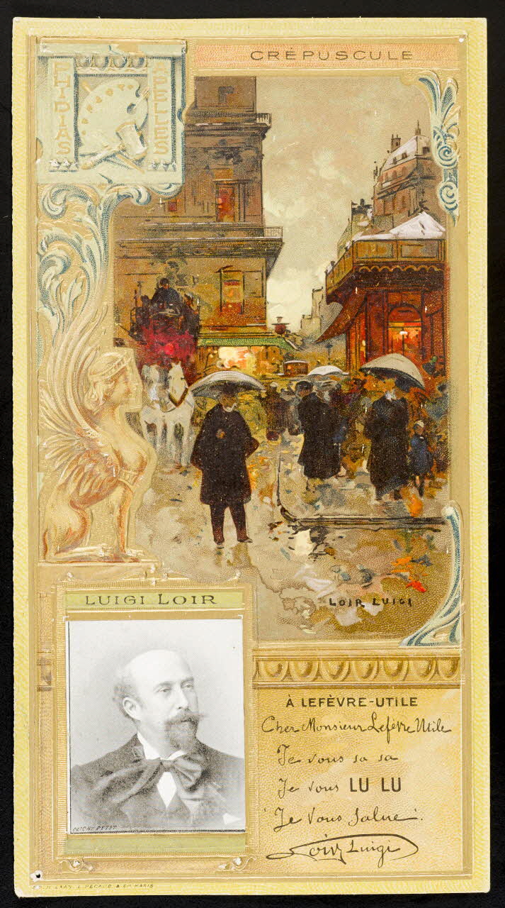 estampe LUIGI LOIR  CREPUSCULE 1996.40.2020.23 Photo