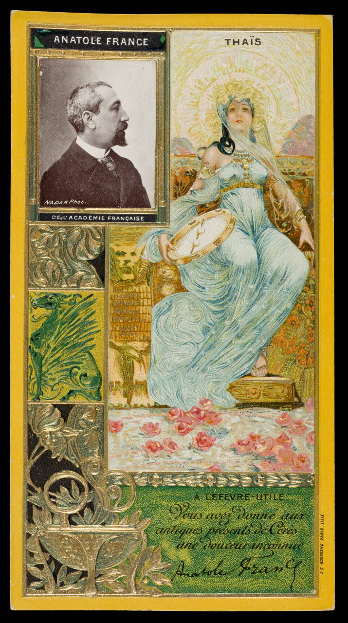 estampe ANATOLE FRANCE  THAÏS 1996.40.2020.28 Photo