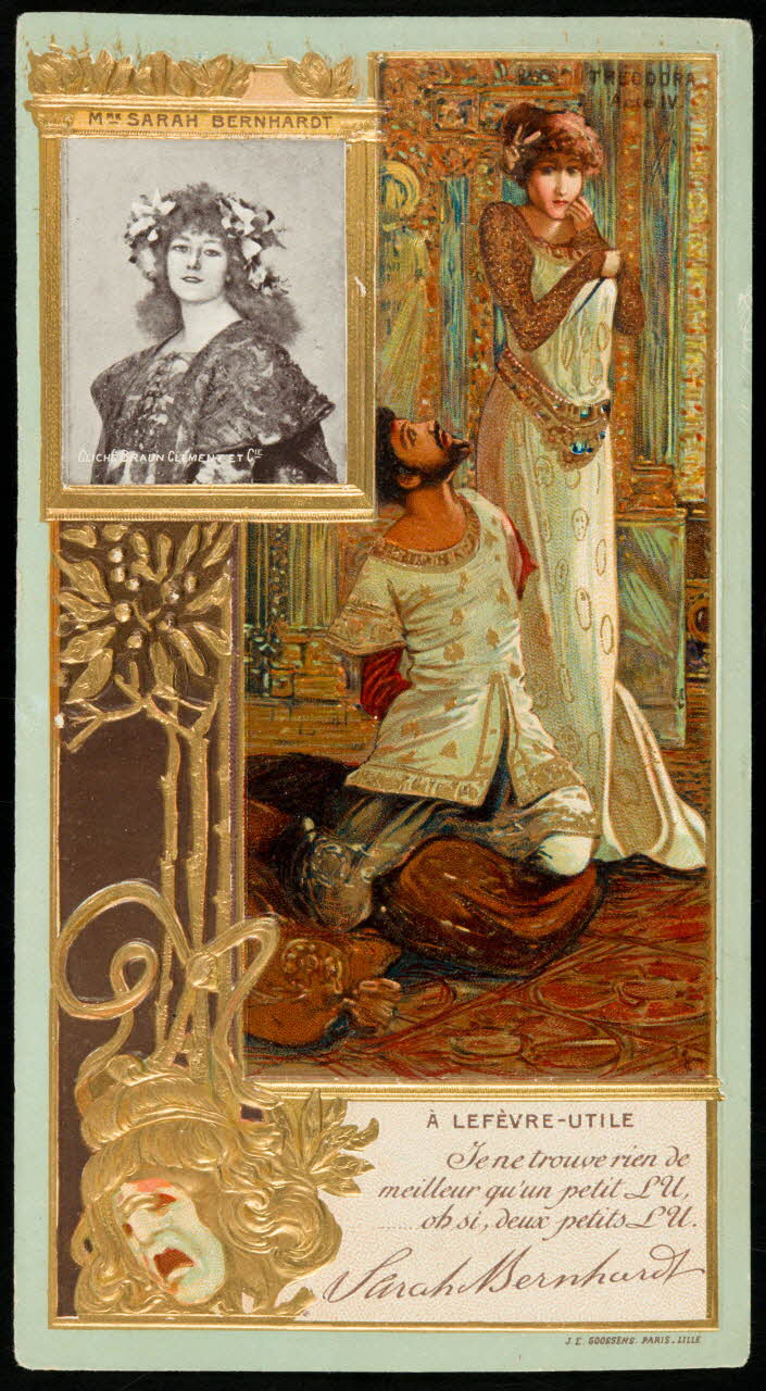 estampe Mme SARAH BERNHARDT  THEODORA  ACTE IV 1996.40.2020.3 Photo