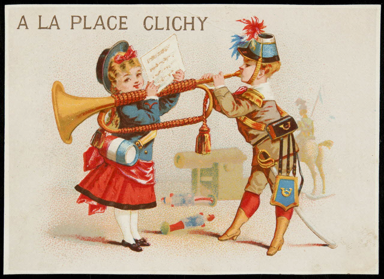 carte réclame A LA PLACE CLICHY 1996.40.2029 Photo