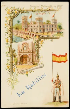 carte réclame Exposition Universelle de 1900  La Kabiline 1996.40.2031 Photo