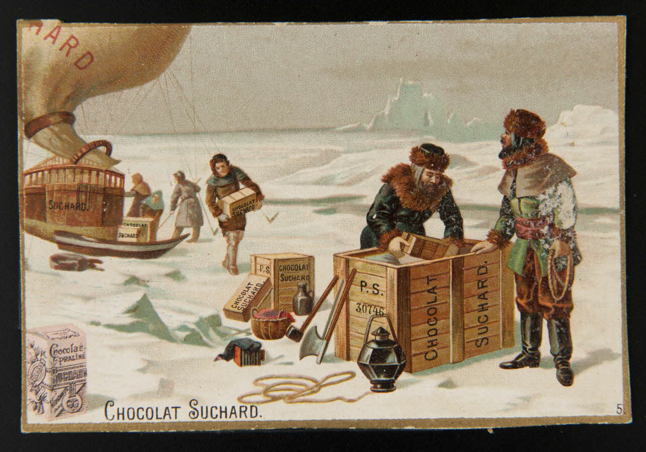 carte réclame chromo Neuchâtel 1880-1914 1996.40.205.10 Photo