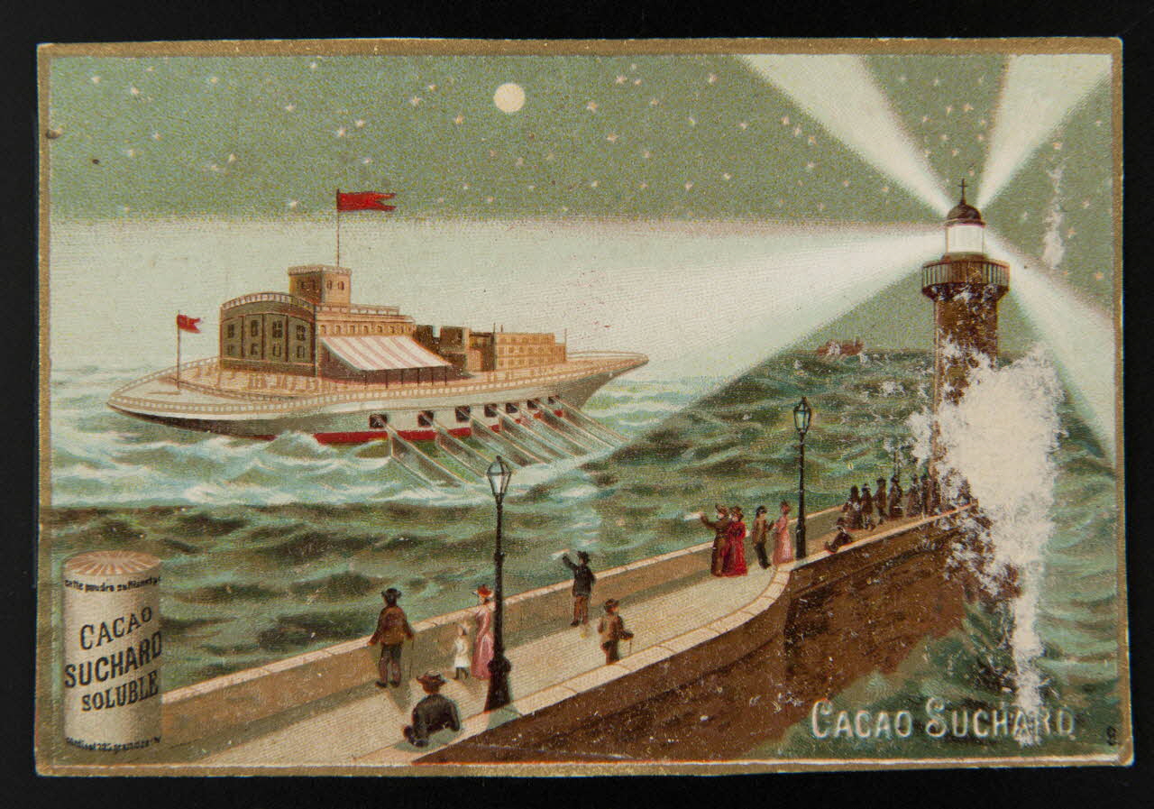 carte réclame chromo Neuchâtel 1880-1914 1996.40.205.12 Photo