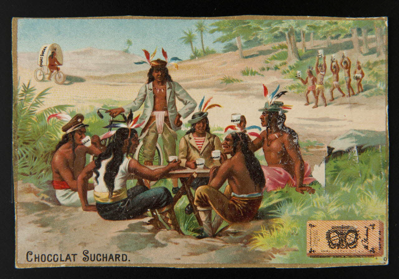 carte réclame chromo Neuchâtel 1880-1914 1996.40.205.13 Photo