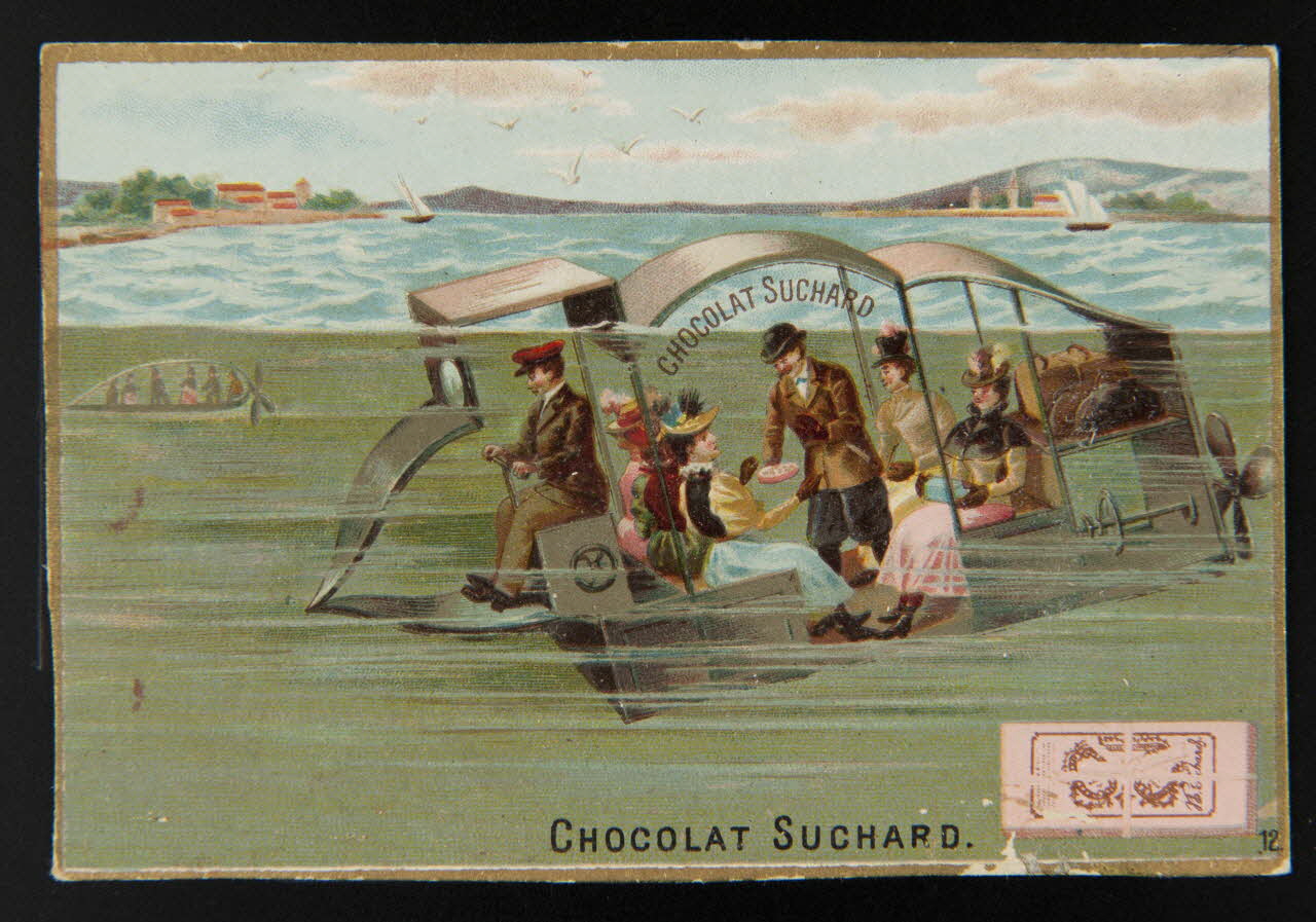 carte réclame chromo Neuchâtel 1880-1914 1996.40.205.15 Photo