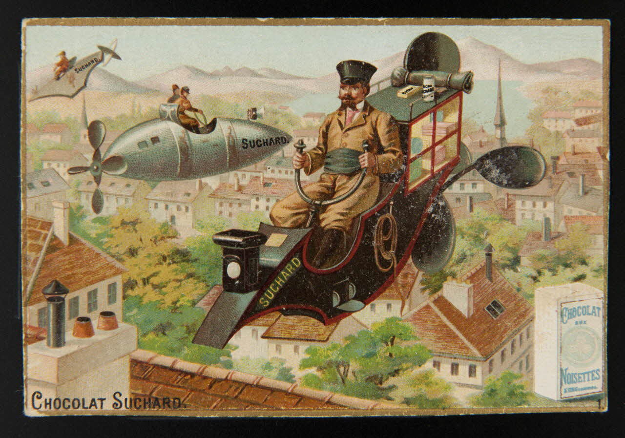 carte réclame chromo Neuchâtel 1880-1914 1996.40.205.8 Photo