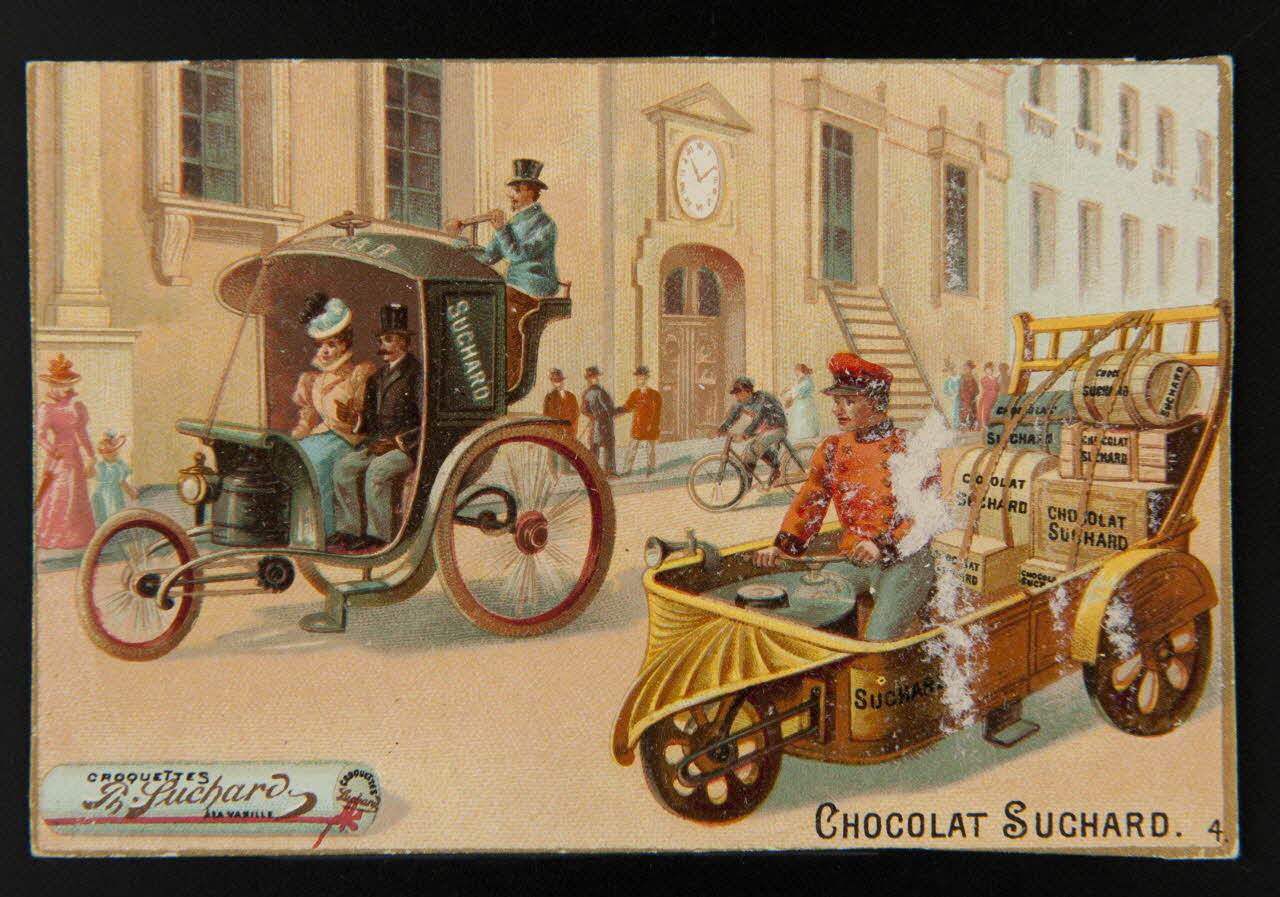 carte réclame chromo Neuchâtel 1880-1914 1996.40.205.9 Photo