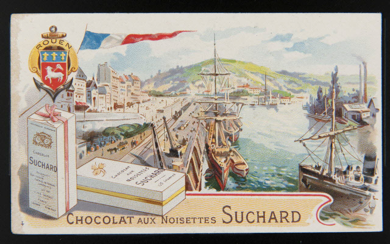 Suchard Philippe carte réclame chromo Neuchâtel 1880-1914 1996.40.209.1 Photo
