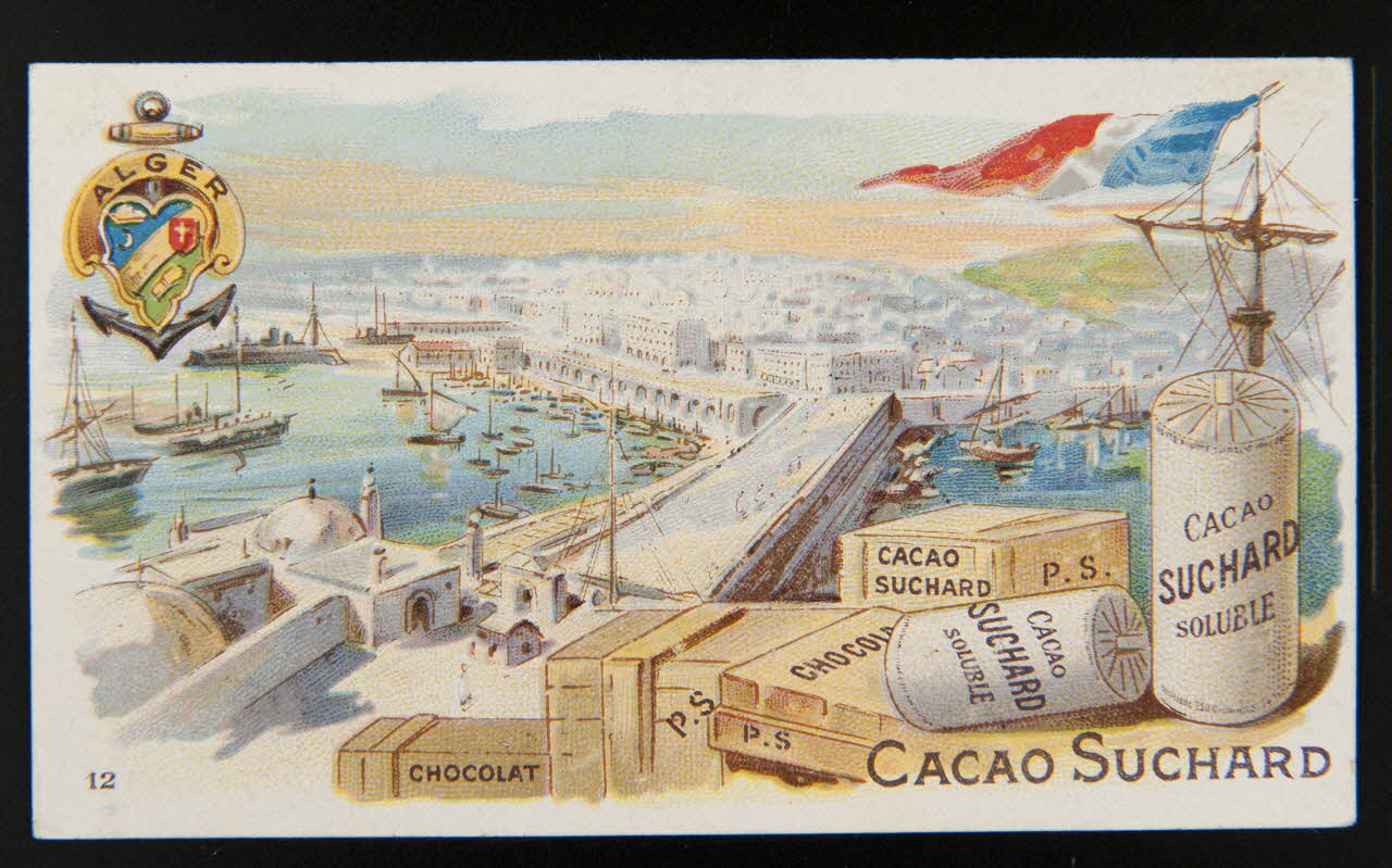 Suchard Philippe carte réclame chromo Neuchâtel 1880-1914 1996.40.209.2 Photo
