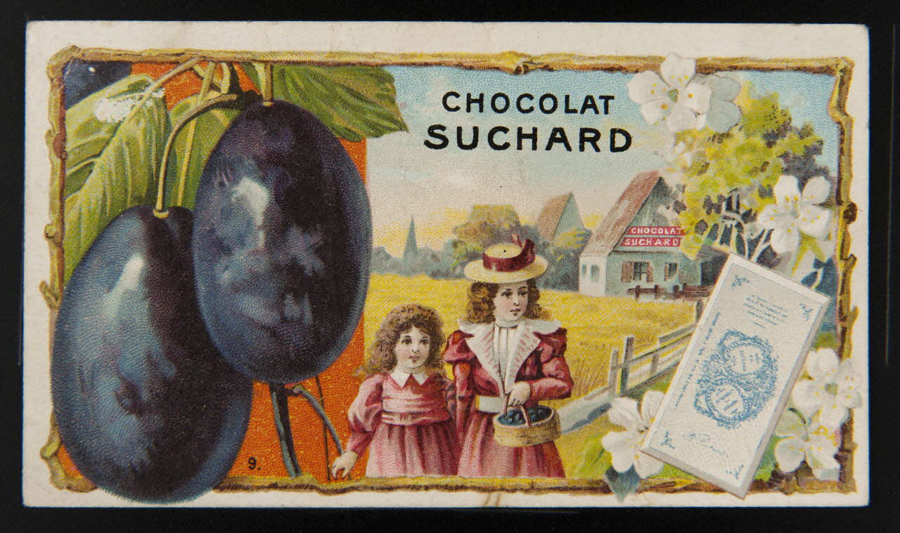 Suchard Philippe carte réclame chromo Neuchâtel 1880-1914 1996.40.210.4 Photo