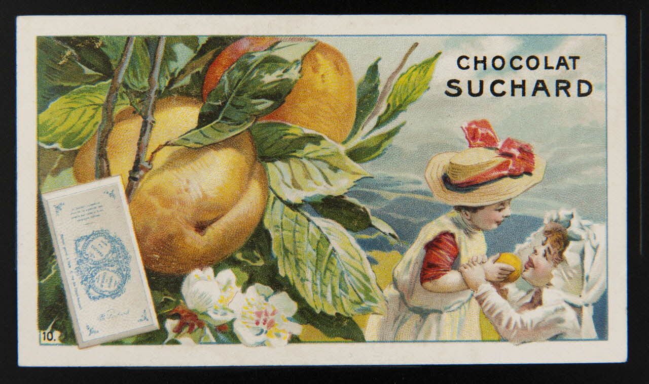 Suchard Philippe carte réclame chromo Neuchâtel 1880-1914 1996.40.210.5 Photo