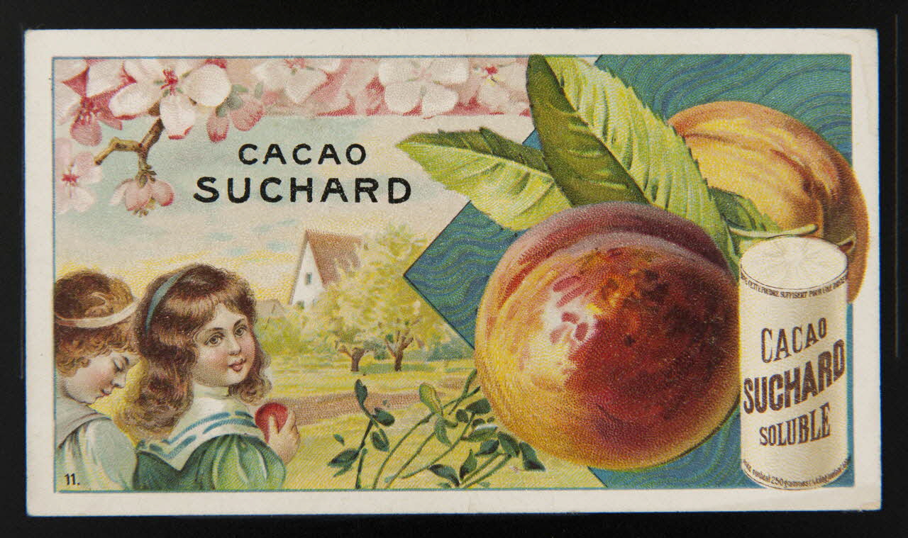 Suchard Philippe carte réclame chromo Neuchâtel 1880-1914 1996.40.210.6 Photo