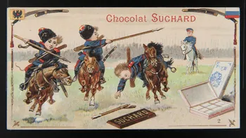 Suchard Philippe carte réclame chromo Neuchâtel 1880-1914 1996.40.212.2  Photo