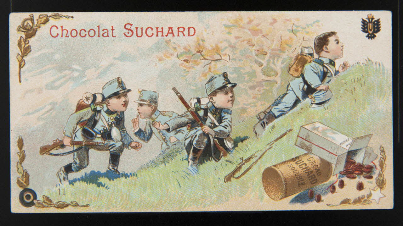 Suchard Philippe carte réclame chromo Neuchâtel 1880-1914 1996.40.212.6 Photo
