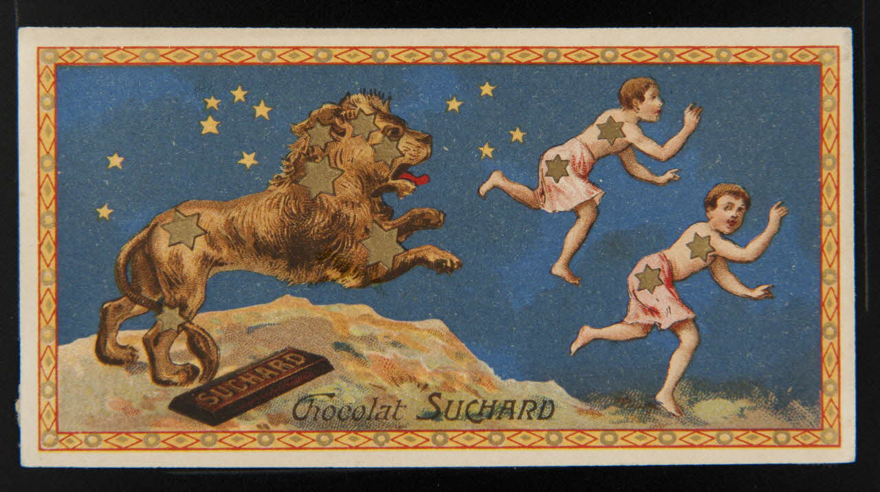 Suchard Philippe carte réclame chromo Neuchâtel 1880-1914 1996.40.214.2 Photo