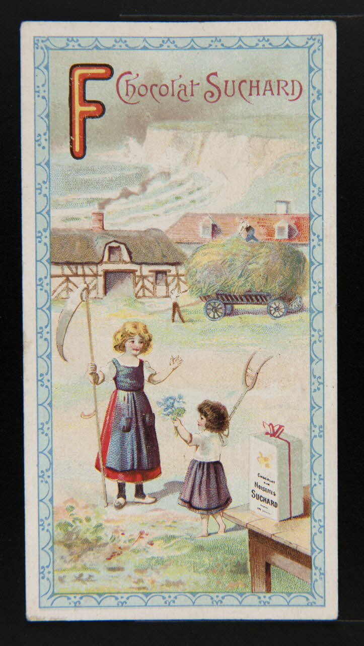 Suchard Philippe carte réclame chromo Neuchâtel 1880-1914 1996.40.216.1 Photo