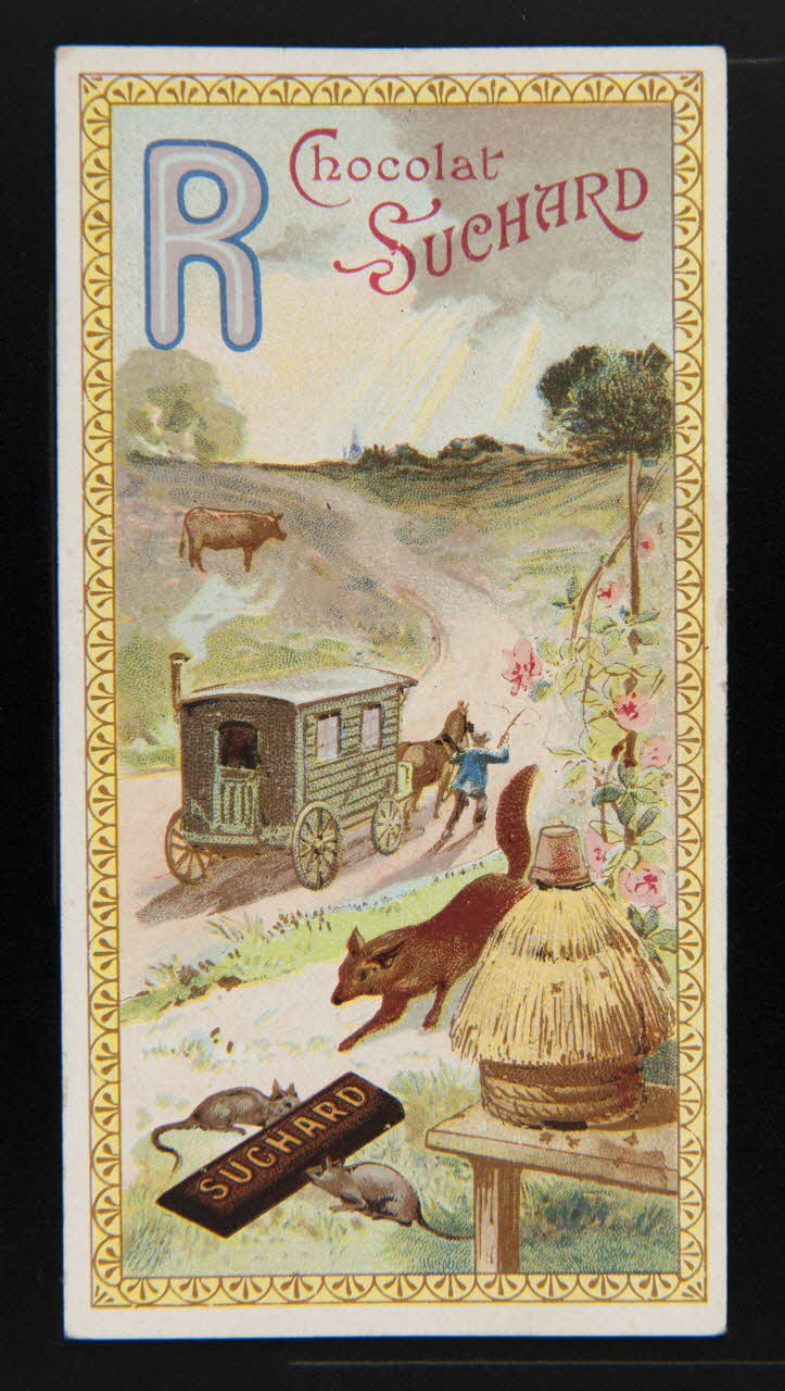 Suchard Philippe carte réclame chromo Neuchâtel 1880-1914 1996.40.216.3 Photo