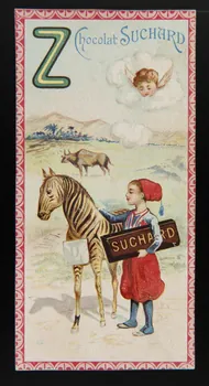 Suchard Philippe carte réclame chromo Neuchâtel 1880-1914 1996.40.216.5 Photo