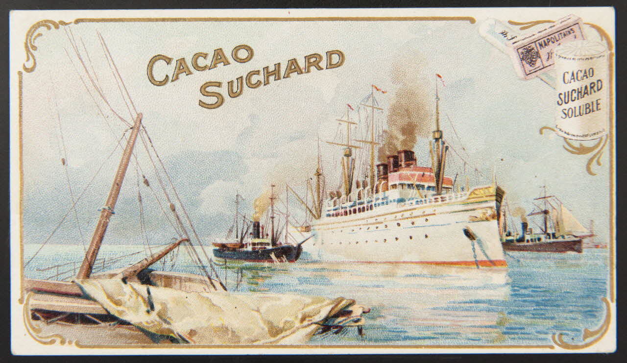 Suchard Philippe carte réclame chromo Neuchâtel 1880-1914 1996.40.221.1 Photo