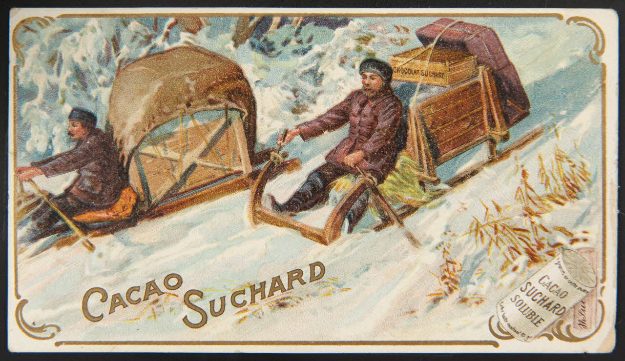 Suchard Philippe carte réclame chromo Neuchâtel 1880-1914 1996.40.221.2 Photo