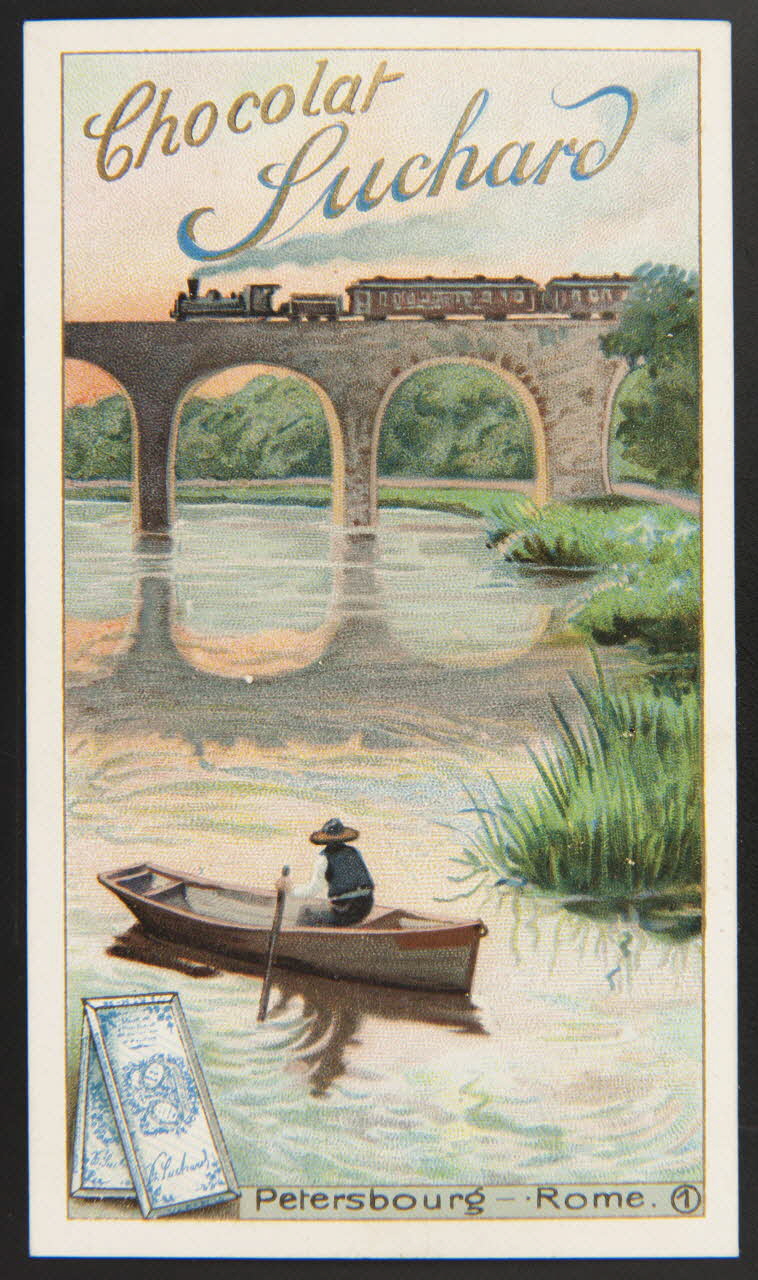 Suchard Philippe carte réclame chromo Neuchâtel 1880-1914 1996.40.222.1 Photo