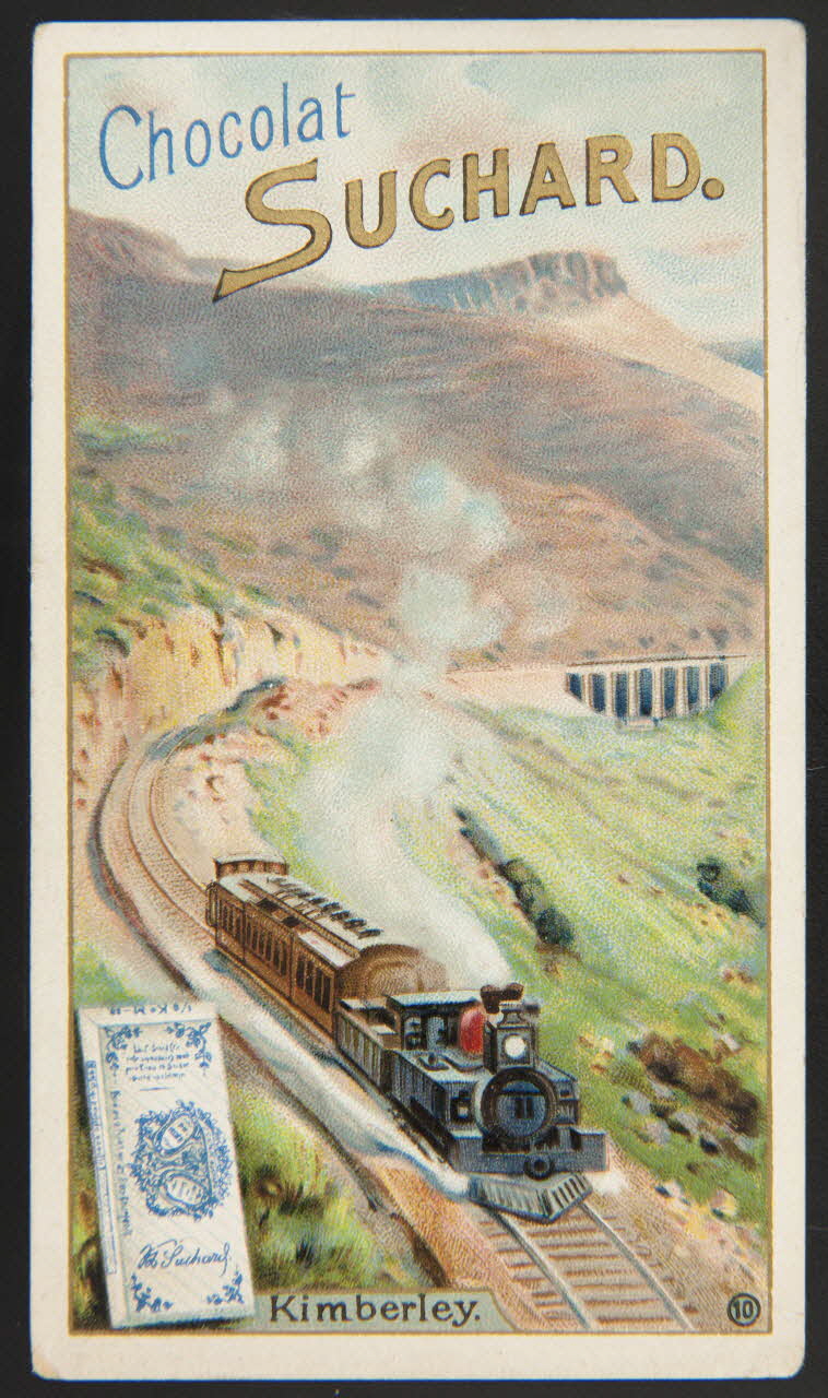 Suchard Philippe carte réclame chromo Neuchâtel 1880-1914 1996.40.222.2 Photo