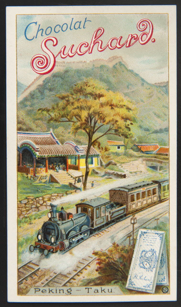 Suchard Philippe carte réclame chromo Neuchâtel 1880-1914 1996.40.222.3 Photo