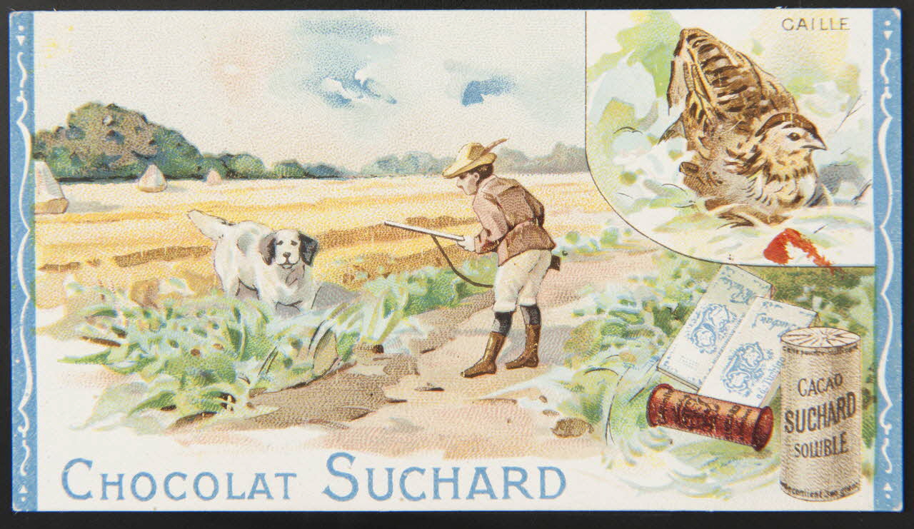 Suchard Philippe carte réclame chromo Neuchâtel 1880-1914 1996.40.223.1 Photo