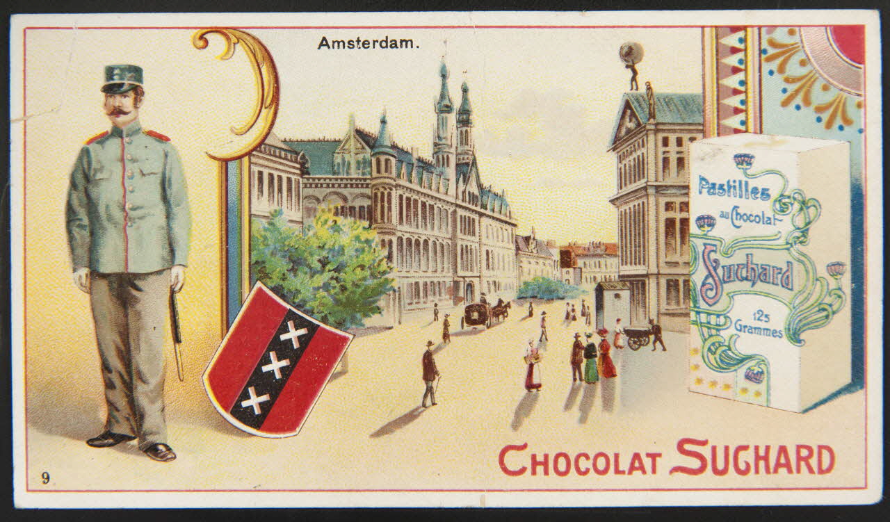 Suchard Philippe carte réclame chromo Neuchâtel 1880-1914 1996.40.227.1 Photo