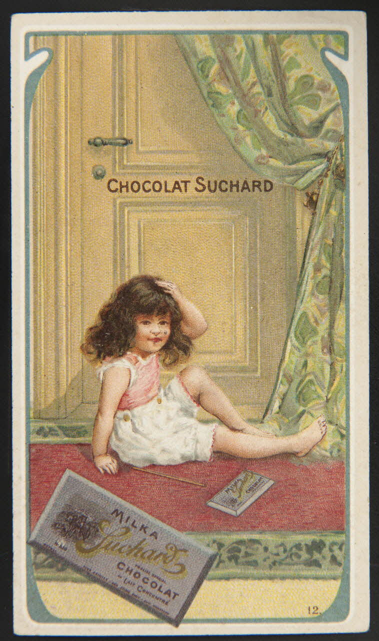 Suchard Philippe carte réclame chromo Neuchâtel 1880-1914 1996.40.228.1 Photo