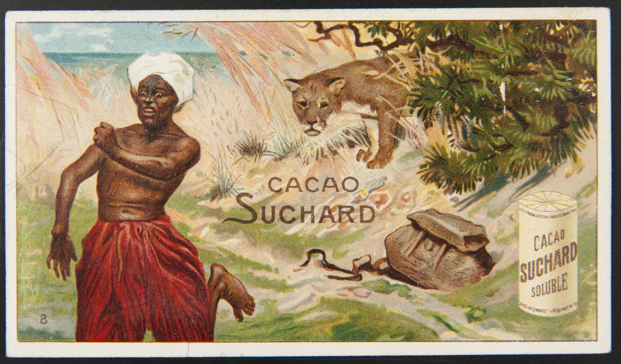 Suchard Philippe carte réclame chromo Neuchâtel 1880-1914 1996.40.229.1 Photo