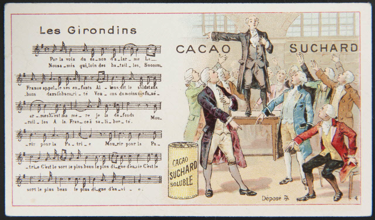 Suchard Philippe carte réclame chromo Neuchâtel 1880-1914 1996.40.231.2 Photo