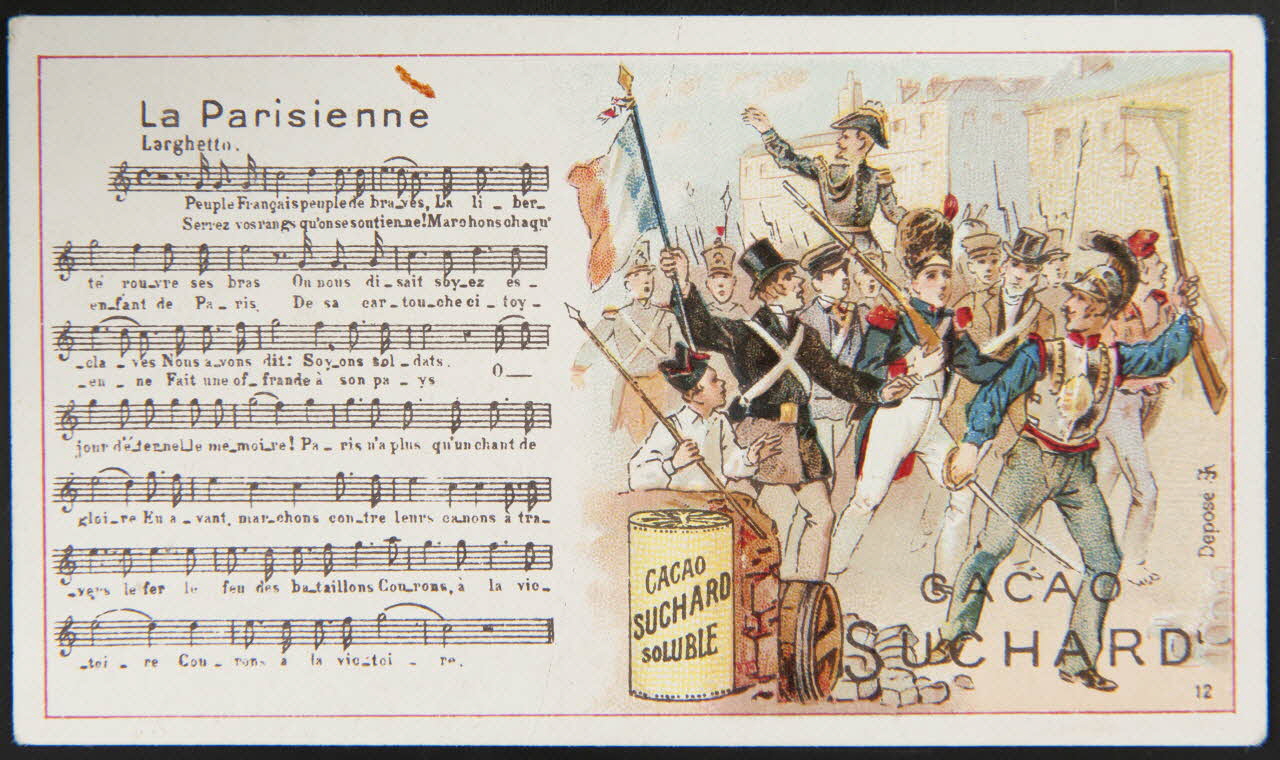 Suchard Philippe carte réclame chromo Neuchâtel 1880-1914 1996.40.231.6 Photo