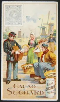 Suchard Philippe carte réclame chromo Neuchâtel 1880-1914 1996.40.232.2 Photo