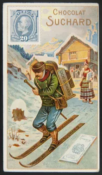 Suchard Philippe carte réclame chromo Neuchâtel 1880-1914 1996.40.232.4 Photo