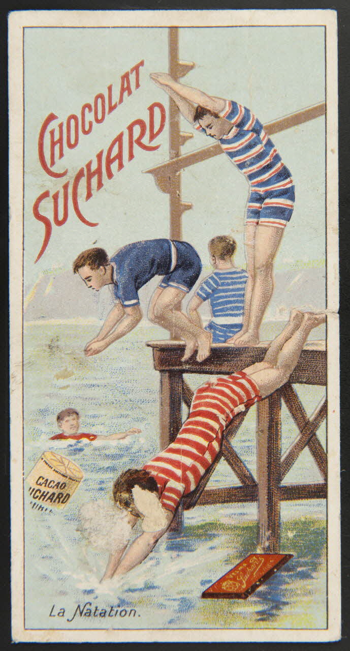 Suchard Philippe carte réclame chromo Neuchâtel 1880-1914 1996.40.233.1 Photo