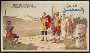 Suchard Philippe carte réclame chromo Neuchâtel 1880-1914 1996.40.234.1 Photo