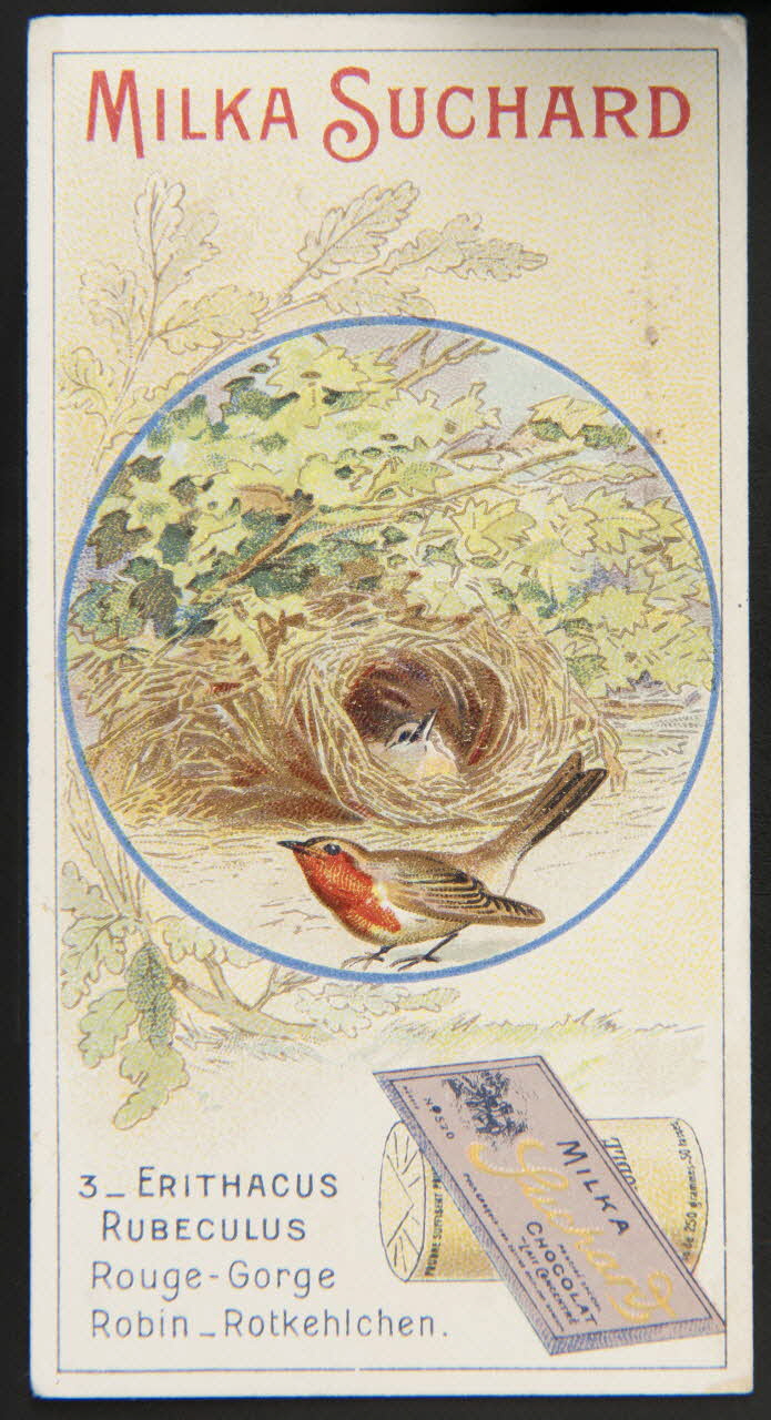 Suchard Philippe carte réclame chromo Neuchâtel 1880-1914 1996.40.235.2 Photo