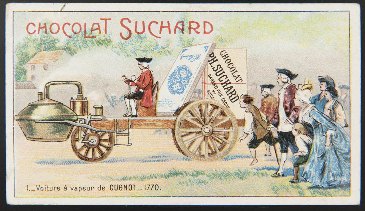 Suchard Philippe carte réclame chromo Neuchâtel 1880-1914 1996.40.239.1 Photo